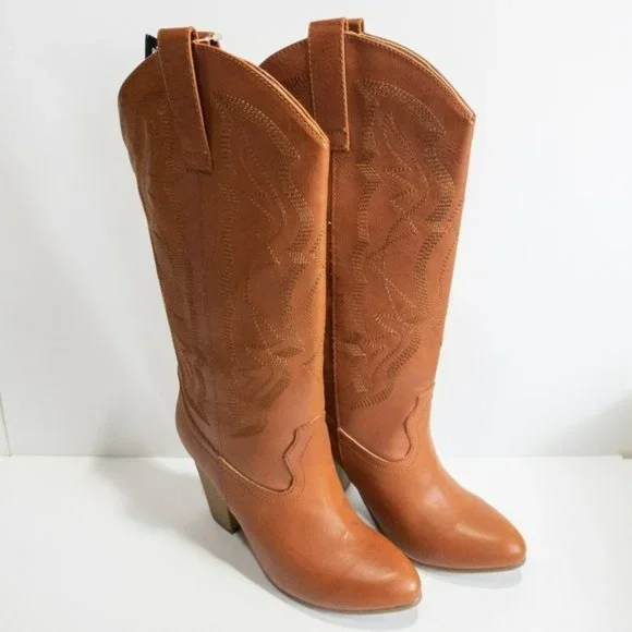 Code West Kiki Boot Brown -7 - Picture 6 of 7